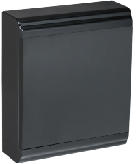 Корпус модульный пластиковый навесной ЩРН-П-24 PRIME черный IP41 IEK