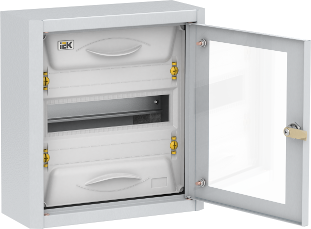 TITAN 5 Корпус металлический ЩРн-12 прозрачная дверь IP31 УХЛ3 IEK