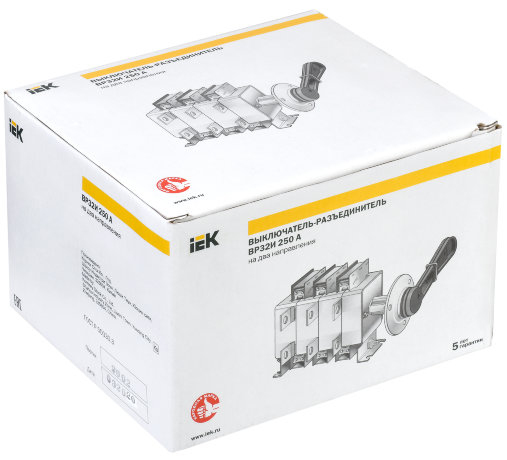 Выключатель-разъединитель ВР32И-37В71250 400А IEK