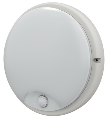 Светильник светодиодный ДПО 4200Д 12Вт 6500K IP54 круг белый с инфракрасным датчиком движения IEK