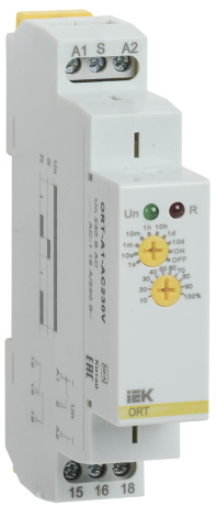 Реле задержки включения ORT 1 контакт 230В AС IEK