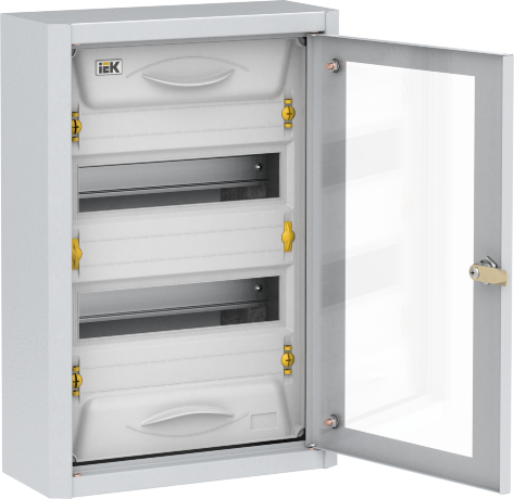 TITAN 5 Корпус металлический ЩРн-24 прозрачная дверь IP31 УХЛ3 IEK