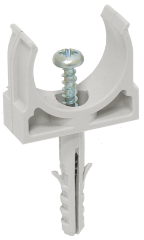Держатель с защёлкой и дюбелем CT20 IEK