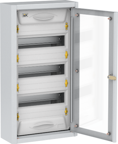 TITAN 5 Корпус металлический ЩРн-36 прозрачная дверь IP31 УХЛ3 IEK