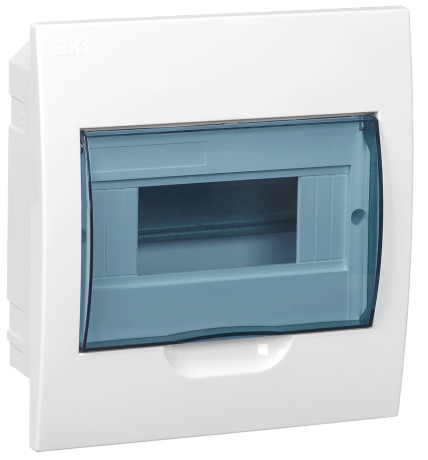 Бокс ЩРВ-П-8 модулей встраиваемый пластик IP41 IEK