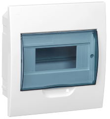 Бокс ЩРВ-П-8 модулей встраиваемый пластик IP41 IEK