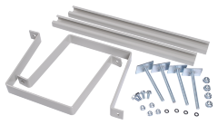 Комплект крепления металлокорпуса к столбу скобой IEK
