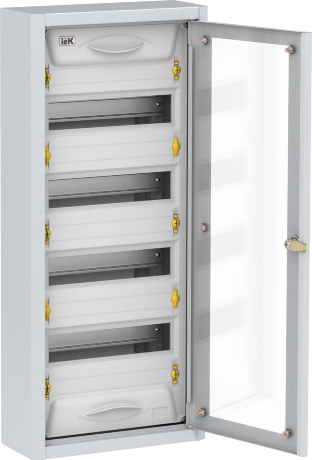 TITAN 5 Корпус металлический ЩРн-48 прозрачная дверь IP31 УХЛ3 IEK