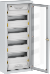 TITAN 5 Корпус металлический ЩРн-48 прозрачная дверь IP31 УХЛ3 IEK