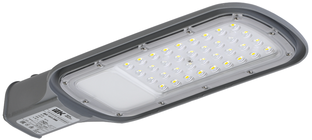 Светильник светодиодный ДКУ 1012-30Ш 5000К IP65 серый IEK