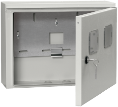 Корпус металлический вводно-учетный ЩУ 1/2-0 У1 IP54 IEK