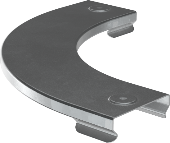 Крышка поворота плавного 90град (тип Г01) ESCA 50мм HDZ IEK