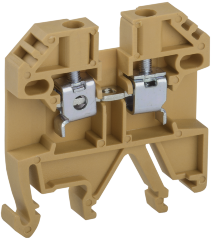 Клемма винтовая КВИ-2,5мм2 желтая IEK