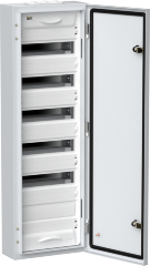 TITAN 5 Корпус металлический ЩРн-72 (1х72) 960х310х140мм IP54 белый (одна дверь) IEK