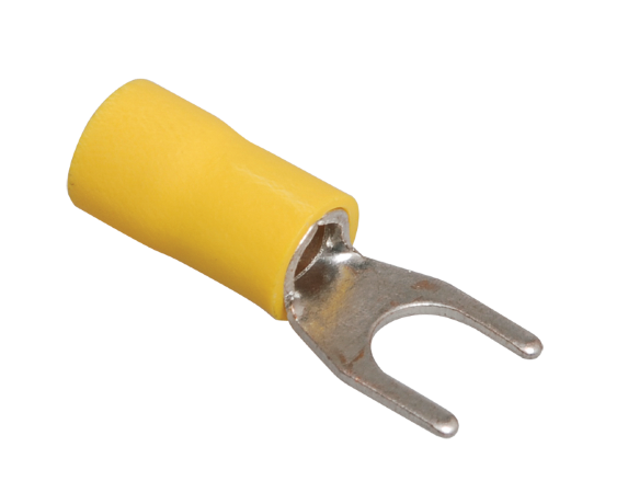 Наконечник изолированный НВИ5,5-6 вилка 4-6мм (100шт) IEK