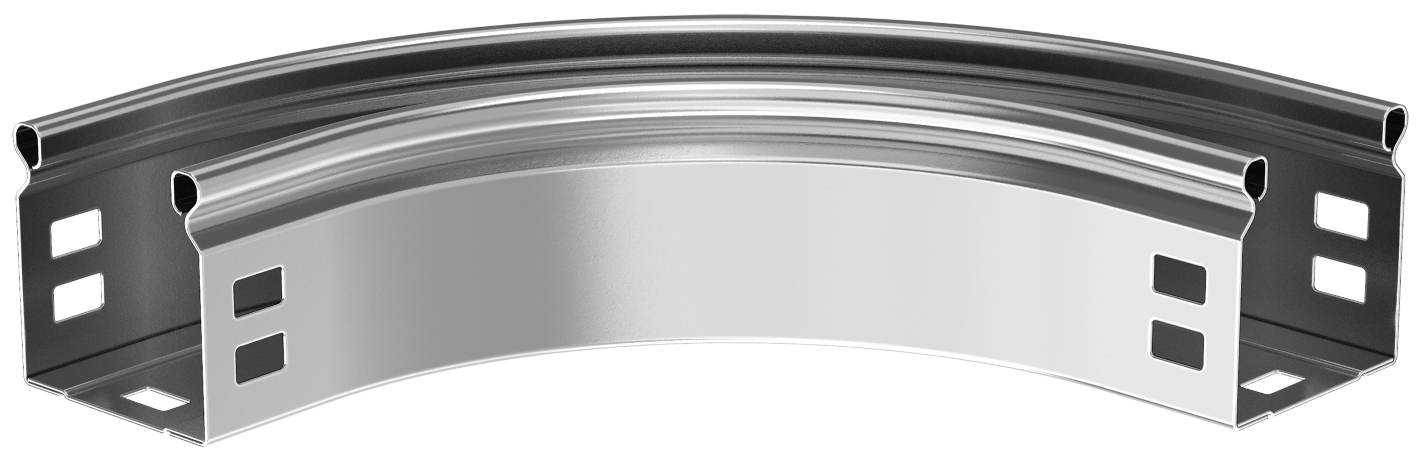 Поворот плавный 90град (тип Г01) ESCA 50х100мм IEK