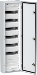 TITAN 5 Корпус металлический ЩРн-84 (1х84) 1085х310х140мм IP54 белый (одна дверь) IEK