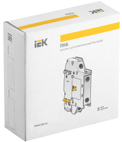 Контакт боковой дополнительный ПКБ-20 2з IEK