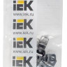 Скоба металлическая двухлапковая d12-13мм (10шт/упак) IEK