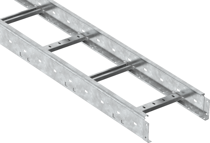 Лоток лестничный LESTA 100х300х3000-1,5 HDZ IEK