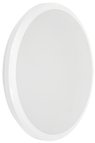 Светильник светодиодный ДПБ 3005 24Вт IP54 4000K круг белый IEK