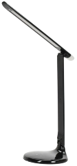 LIGHTING Светильник светодиодный настольный 2013 9Вт на подставке диммер ночник черный IEK