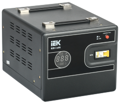 Стабилизатор напряжения переносной HUB 3кВА IEK