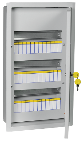 Корпус металлический распределительный ЩРв-36з-3 36 УХЛ3 IP31 TREND IEK