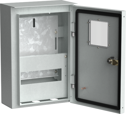 Корпус металлический коттеджный ЩУРн-1/9зо IP54 IEK