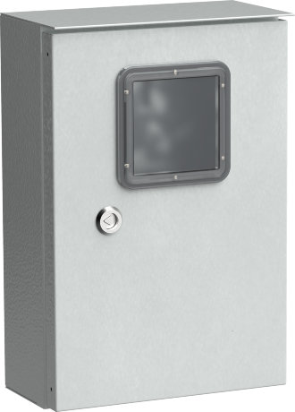 Корпус металлический коттеджный ЩУРн-1/9зо IP54 IEK