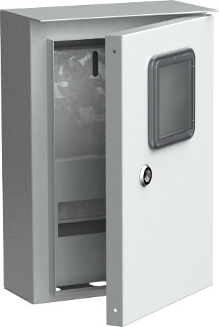 Корпус металлический коттеджный ЩУРн-1/9зо IP54 IEK