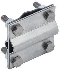 Зажим заземления крестообразный стержень-полоса/пруток оцинкованная сталь IEK