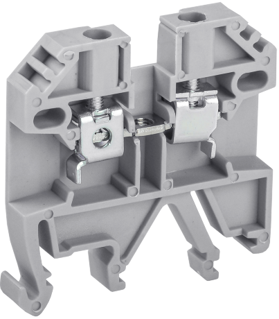 Клемма винтовая КВИ-2,5мм2 серая IEK