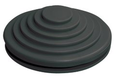 Сальник d=25мм (Dотв.бокса 27мм) черный IEK