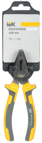 Пассатижи MASTER 160мм IEK