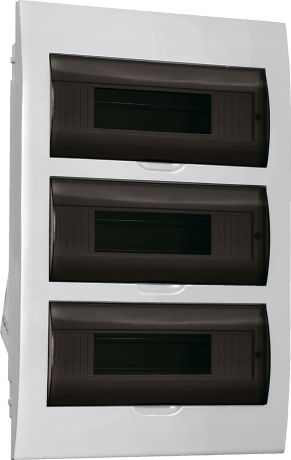 Бокс ЩРВ-Пк-36 модулей встраиваемый пластик IP41 IEK